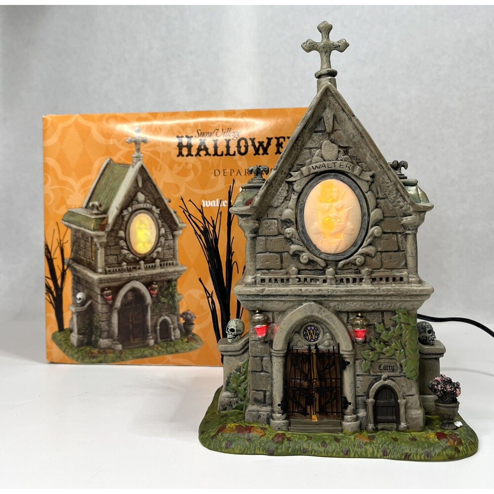 Dept 56 Halloween Travis Louie Walter and & Larry's Crypt #402023